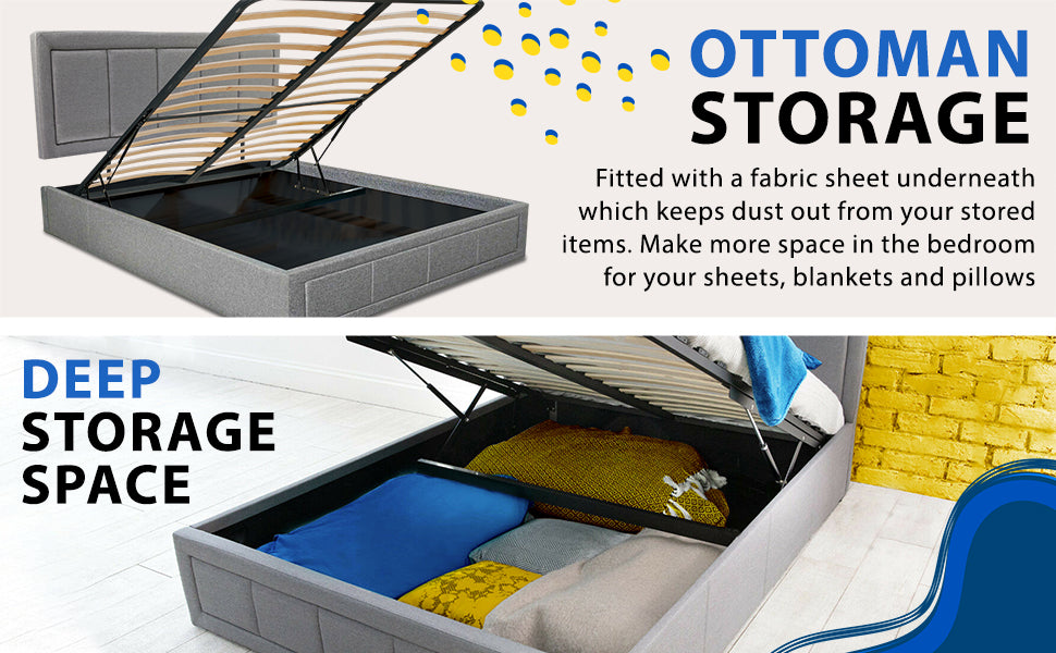 Open Ottoman Storage Bed